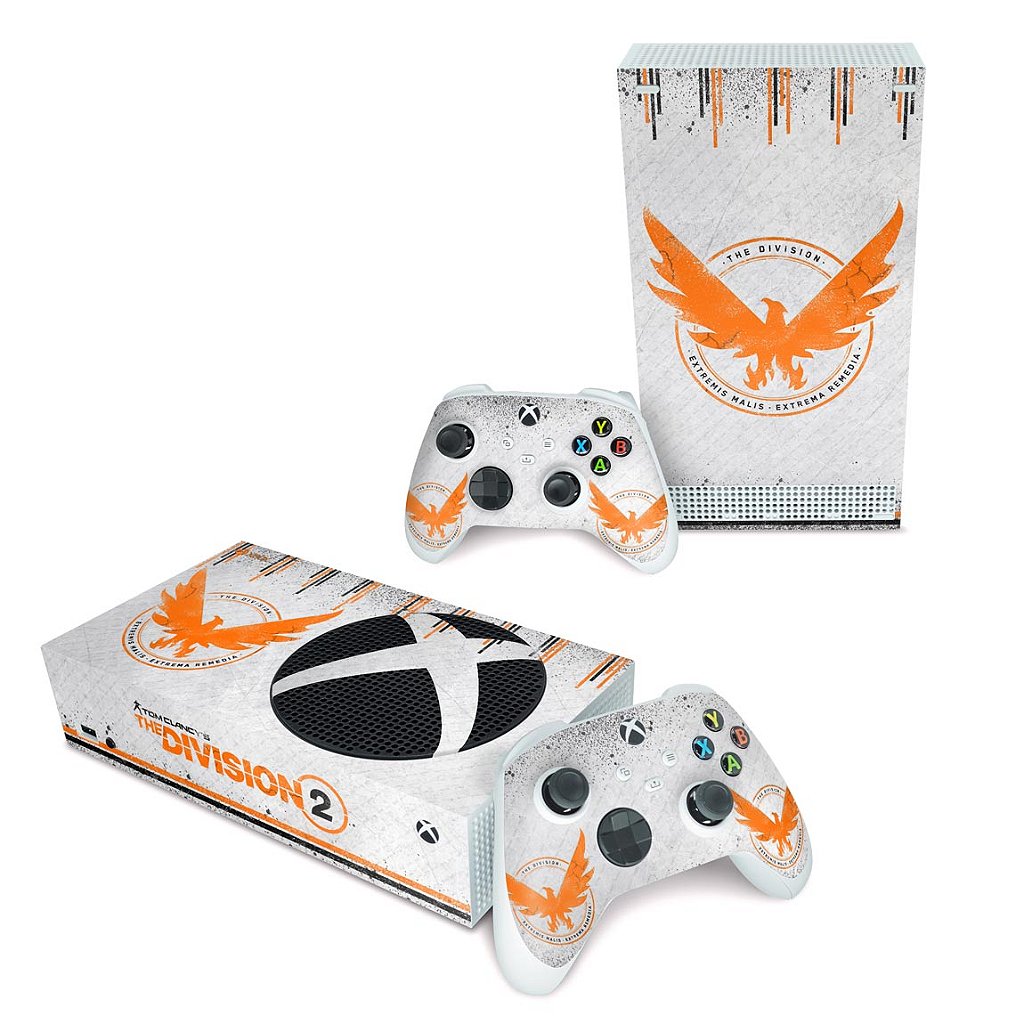 Xbox Series S Skin Anti-Rage Horizontal - The Division 2