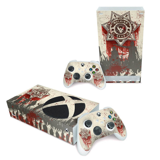 Xbox Series S Skin Anti-Rage Horizontal - The Walking dead