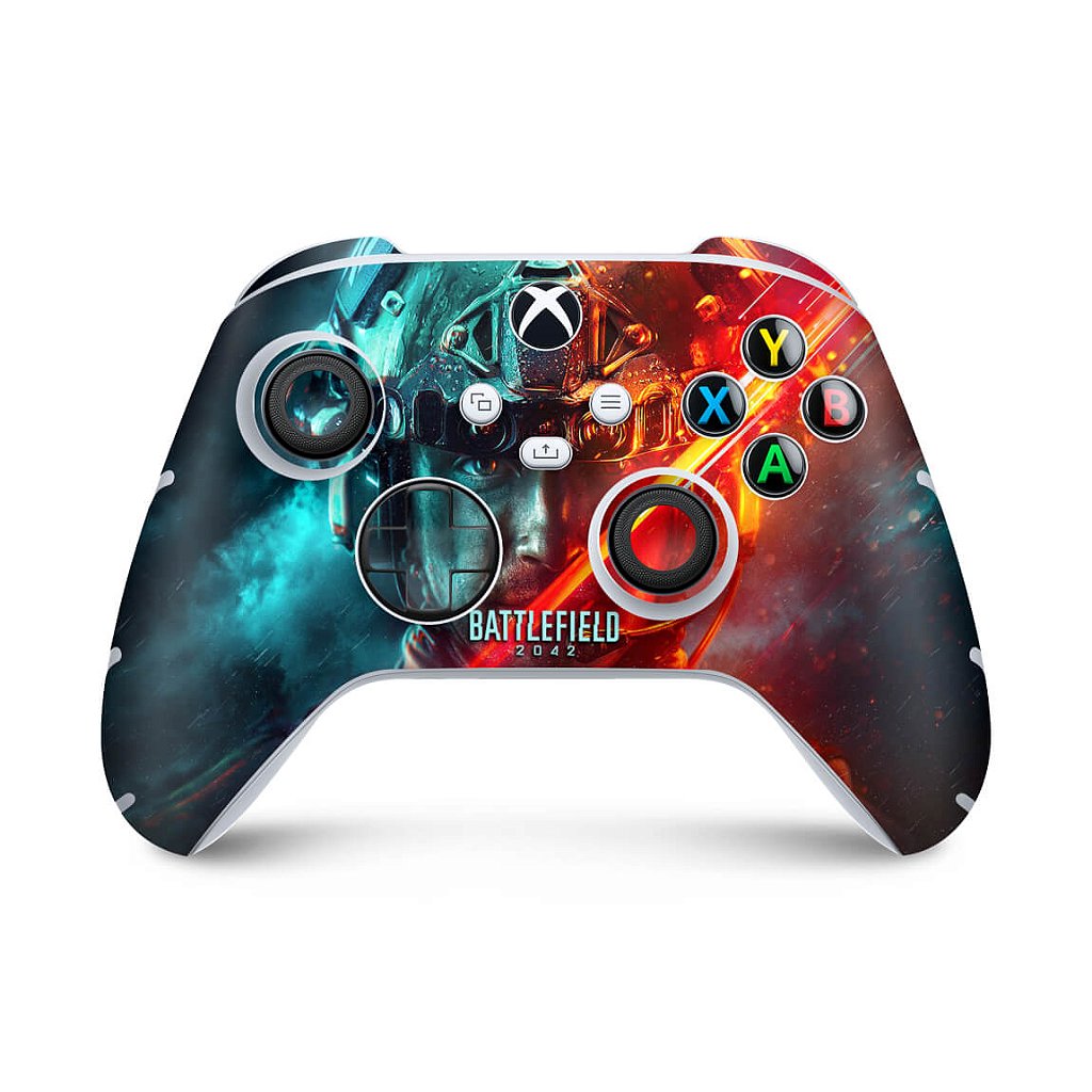 Skin Anti-Rage Xbox Series S X Controle - Battlefield 2042