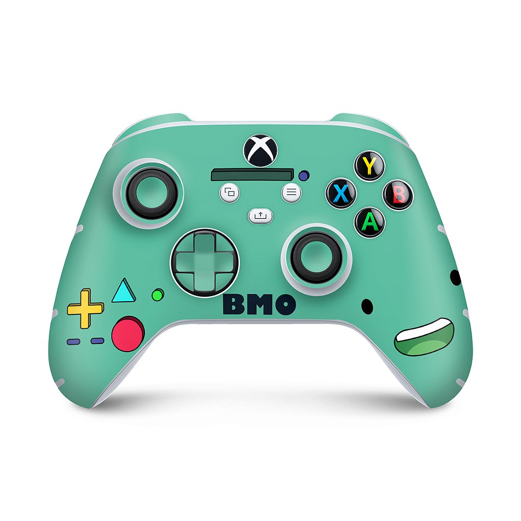 Xbox Series S X Controle Skin Anti-Rage - BMO Hora de Aventura