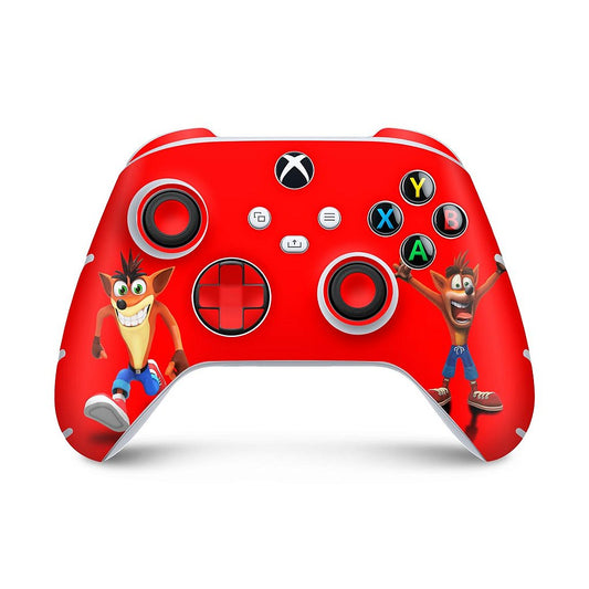 Xbox Series S X Controle Skin Anti-Rage - Crash Bandicoot