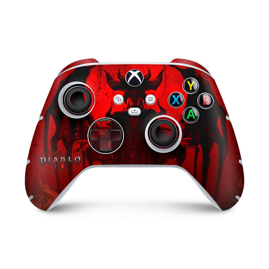 Xbox Series S X Controle Skin Anti-Rage - Diablo IV 4