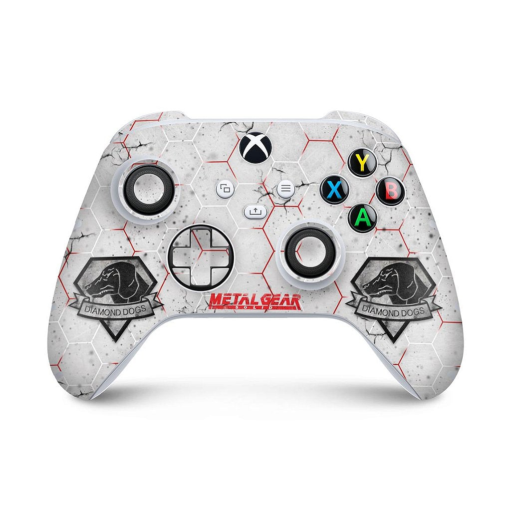 Skin Anti-Rage Xbox Series S X Controle - Metal Gear Solid