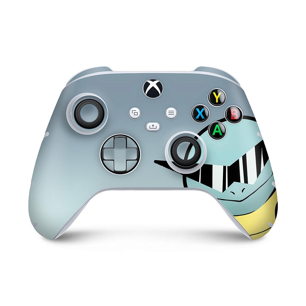 Xbox Series S X Controle Skin Anti-Rage - Pokemon Squirtle
