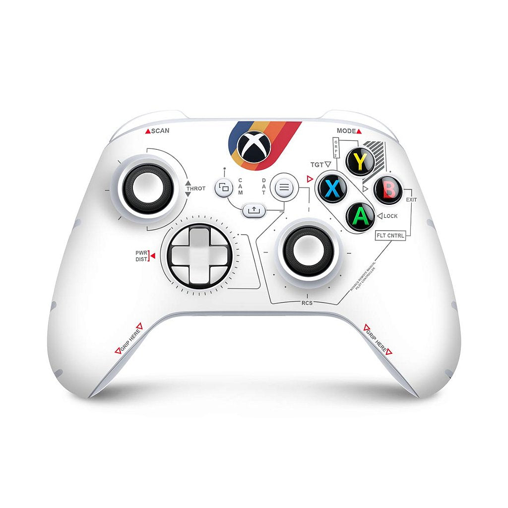 Skin Anti-Rage Xbox Series S X Controle - Starfield Edition