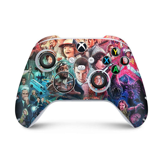 Xbox Series S X Controle Skin Anti-Rage - Stranger Things