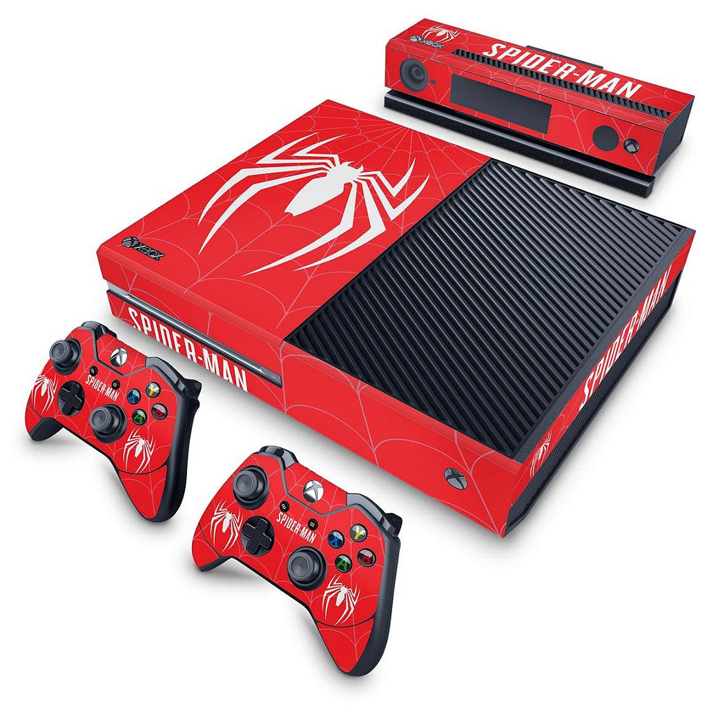Skin Anti-Rage Xbox One Fat - Spider-man Bundle