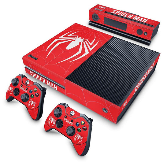 Xbox One Fat Skin Anti-Rage - Spider-man Bundle